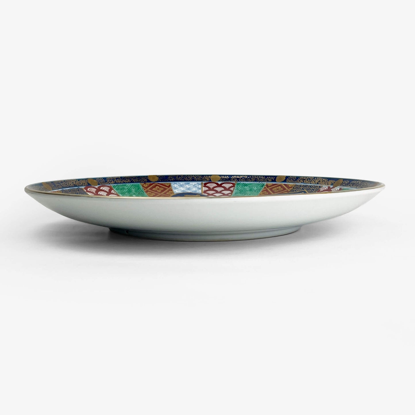 Arita Decorative Plate Tanzaku Shishi (14.25"D)