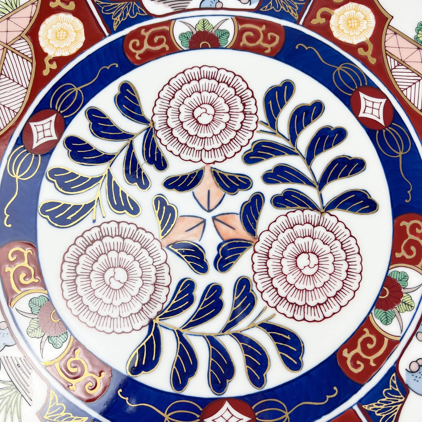 Arita Decorative Plate Koimari Houoh (18"D)