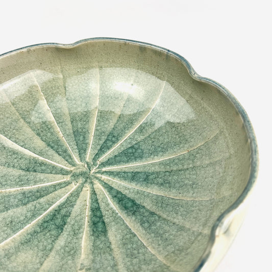 Bowl Ofuke Flower (9.5"D)