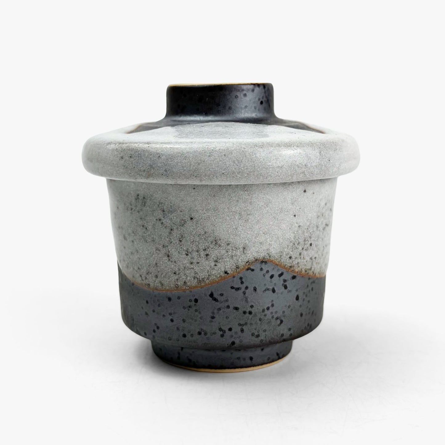 Cov. Mushiwan Bowl Shino Nuriwake (2.5oz)