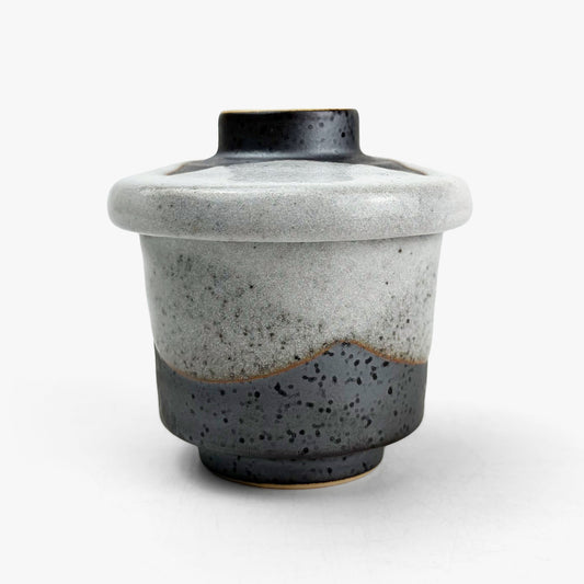 Cov. Mushiwan Bowl Shino Nuriwake (2.5oz)