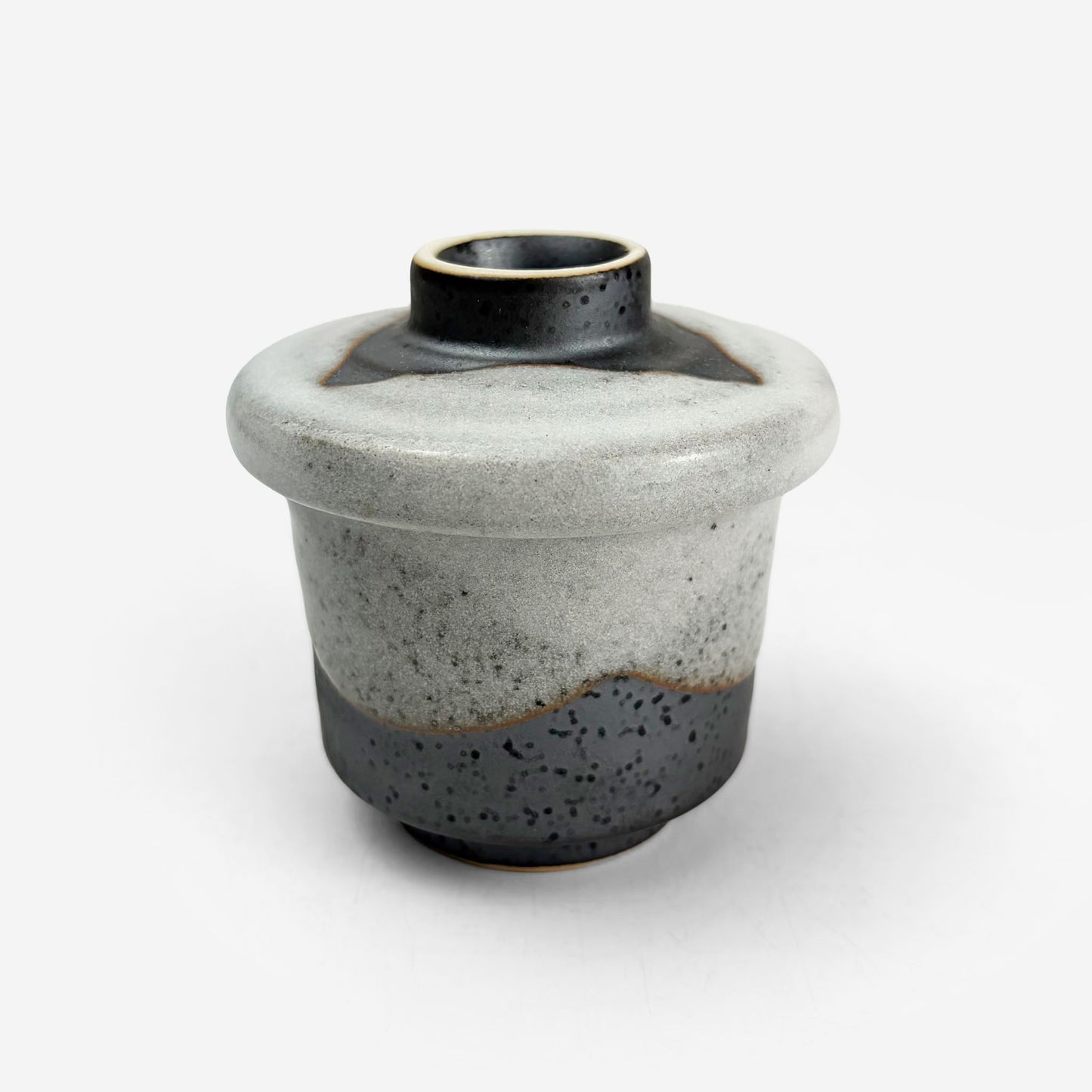 Cov. Mushiwan Bowl Shino Nuriwake (2.5oz)