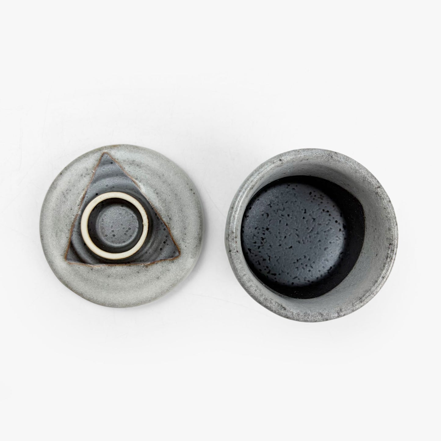 Cov. Mushiwan Bowl Shino Nuriwake (2.5oz)