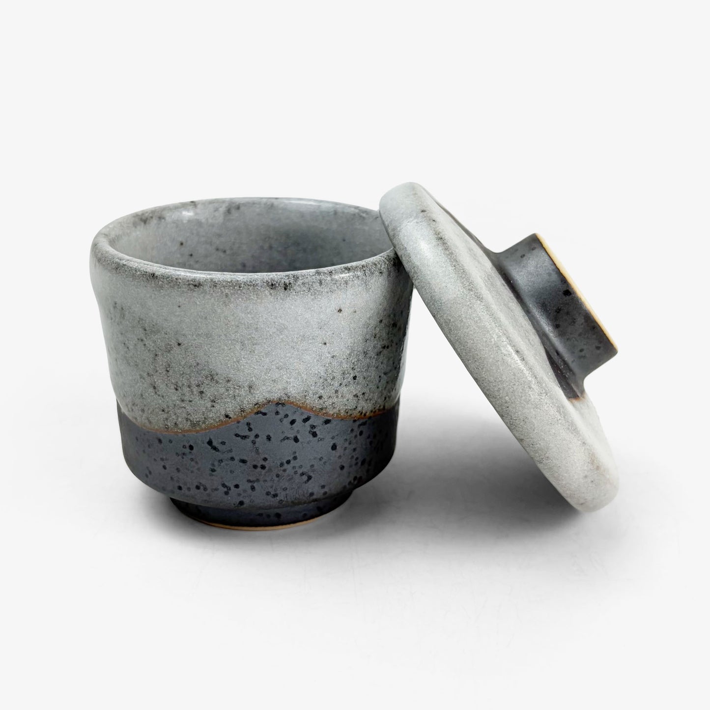 Cov. Mushiwan Bowl Shino Nuriwake (2.5oz)