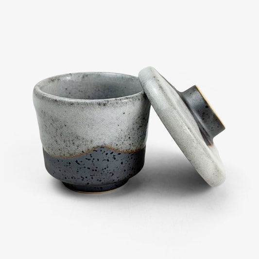 Cov. Mushiwan Bowl Shino Nuriwake (2.5oz)