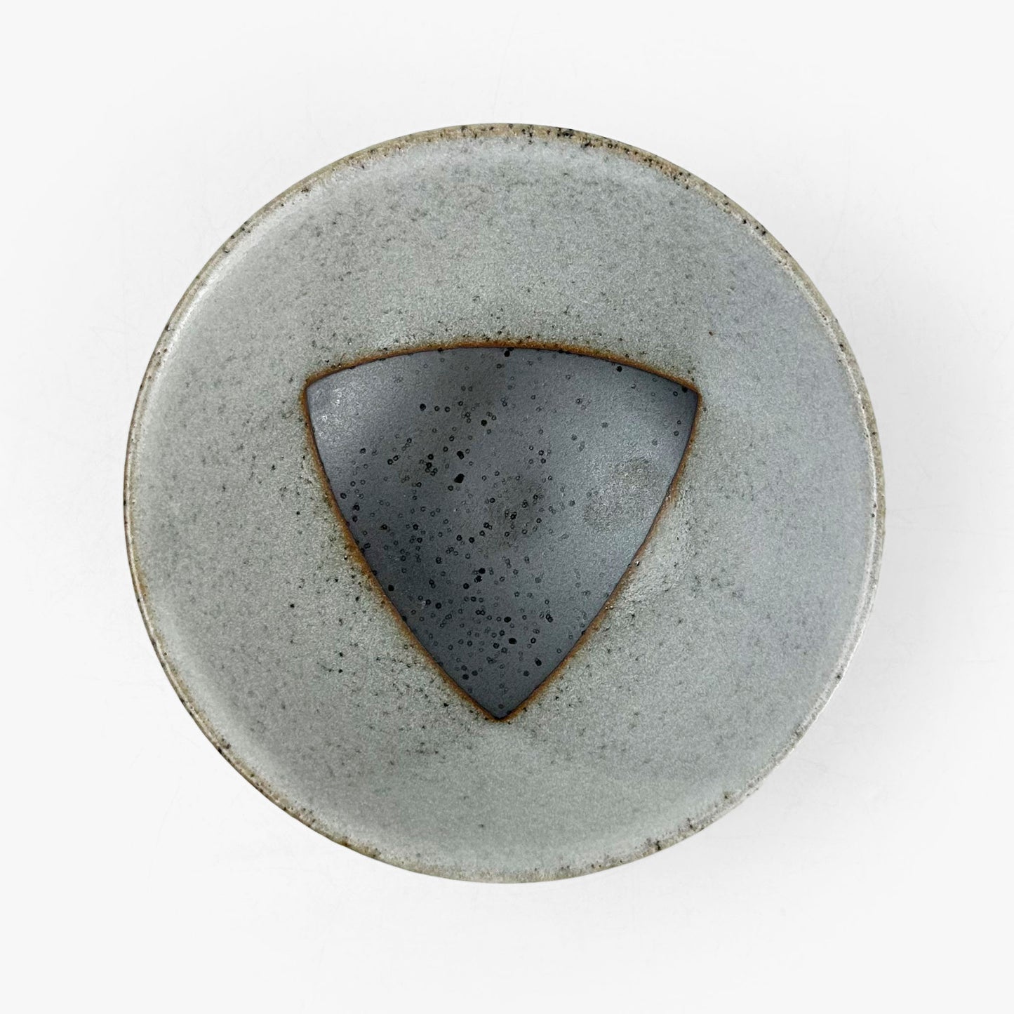 Rice Bowl Shino Nuriwake (4.75"D)