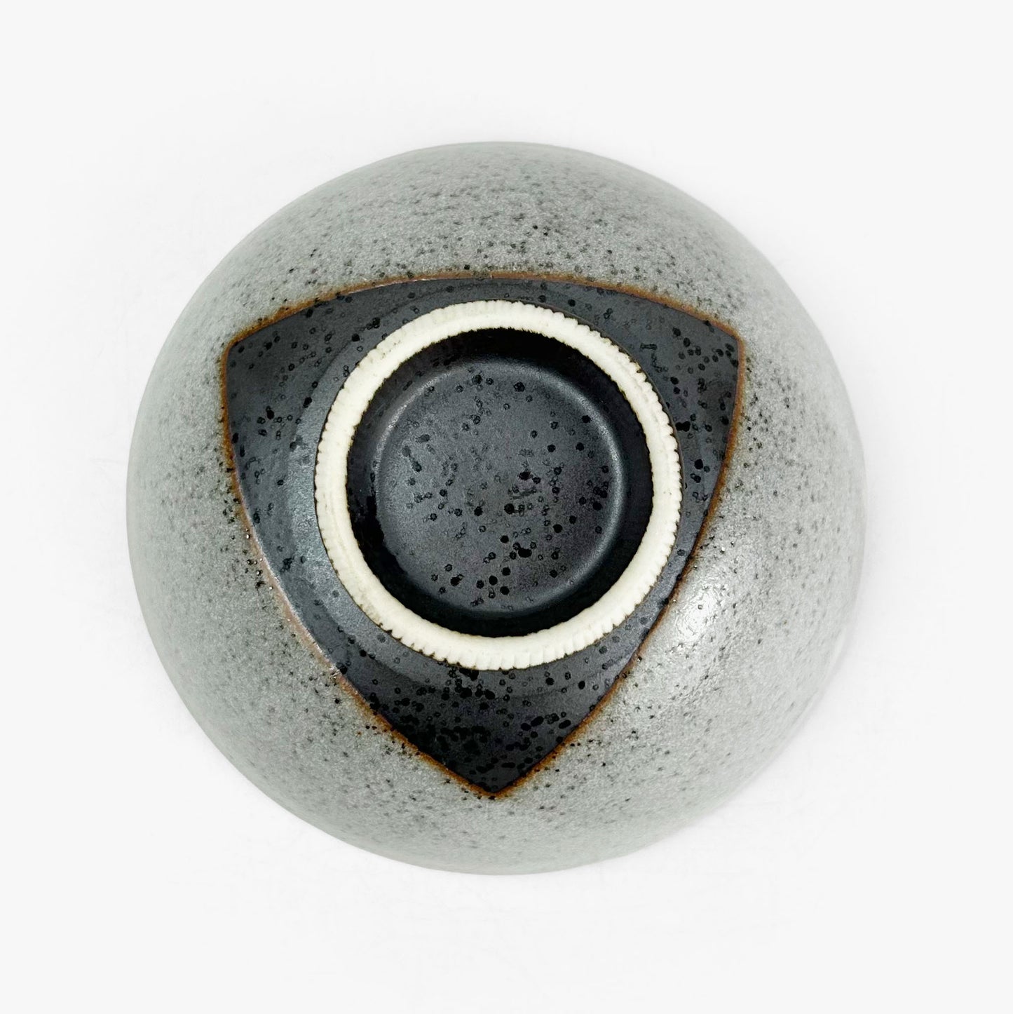 Rice Bowl Shino Nuriwake (4.75"D)