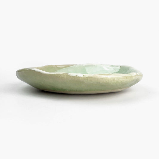 Plate Irodori Green(5.75"D)