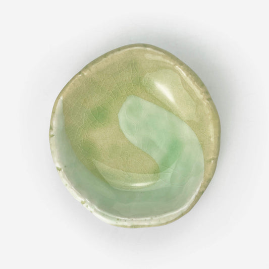 Dish Irodori Green (4")