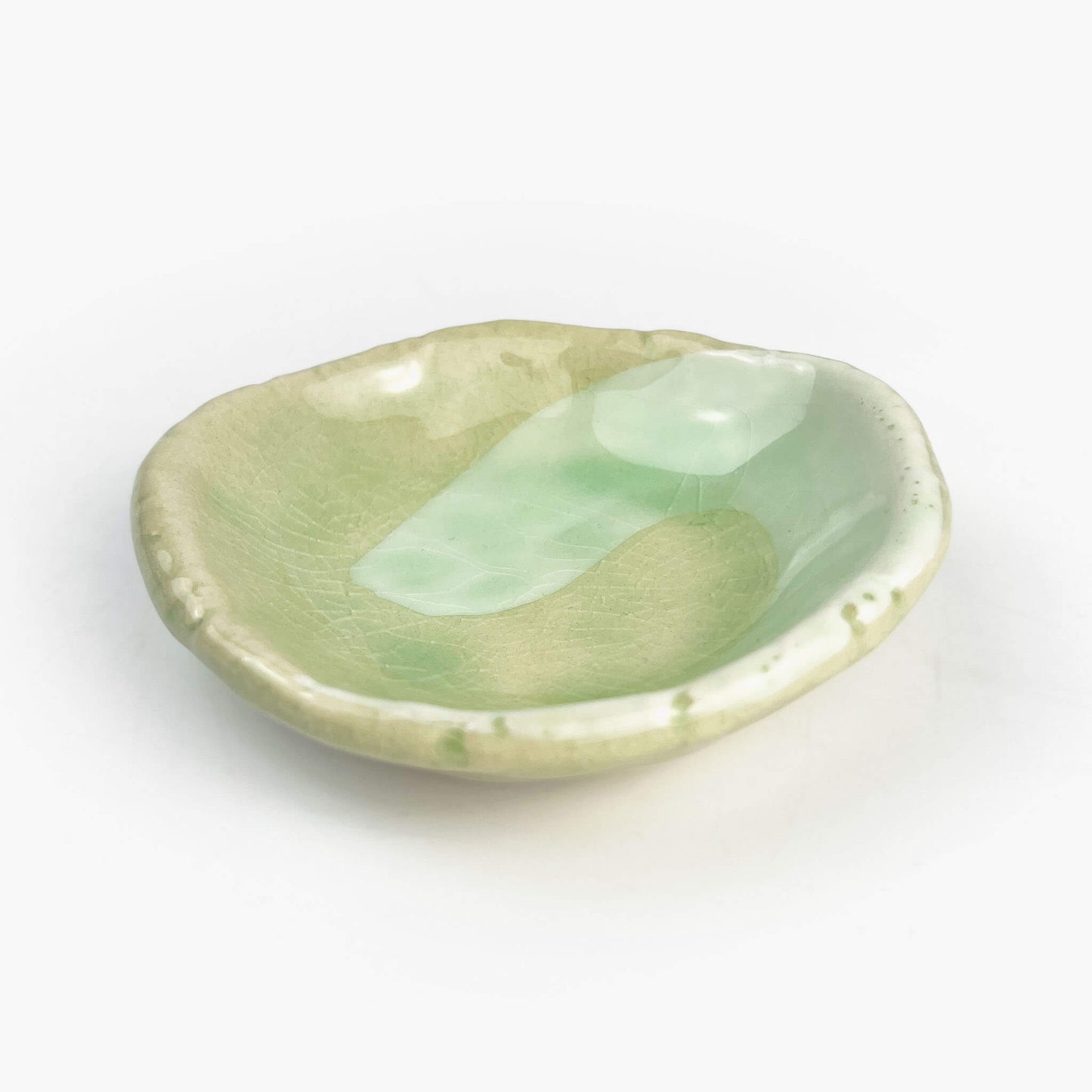 Dish Irodori Green (4")