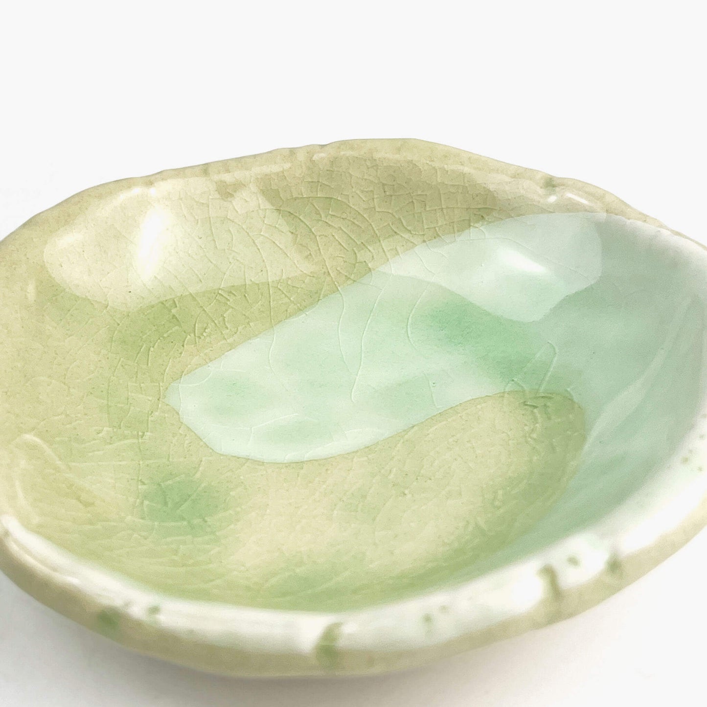 Dish Irodori Green (4")