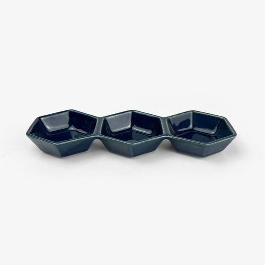 Div. Condiment Dish Navy (8" x 3")
