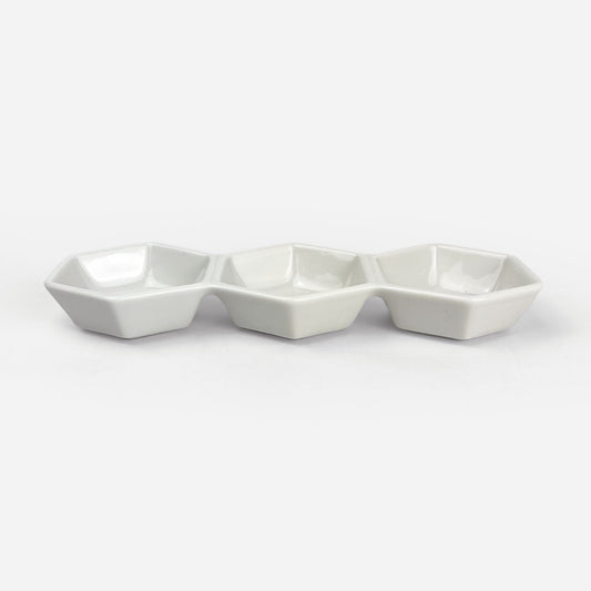 Div. Condiment Dish White (8" x 3")