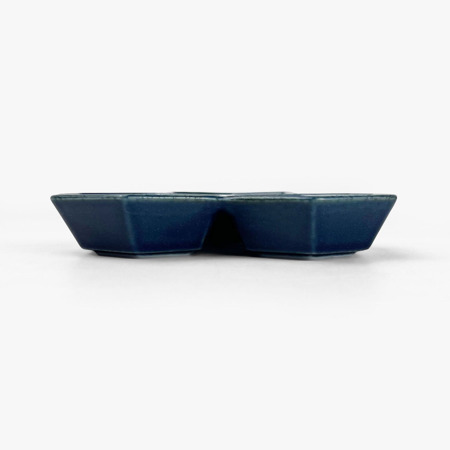 Div. Condiment Dish Ai Navy (5.5" x 4.5")
