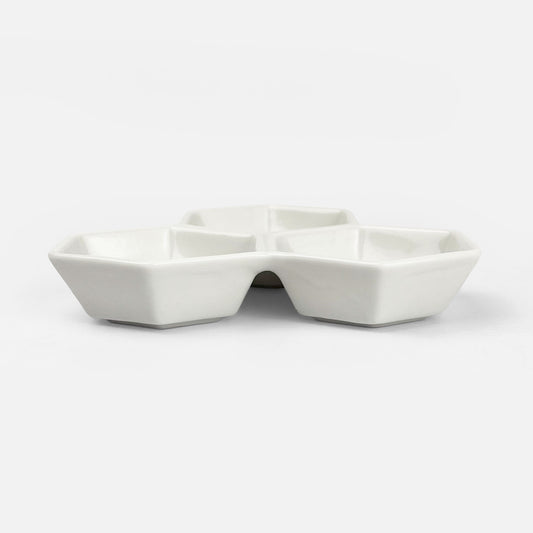 Div. Condiment Dish White (5.5" x 4.5")