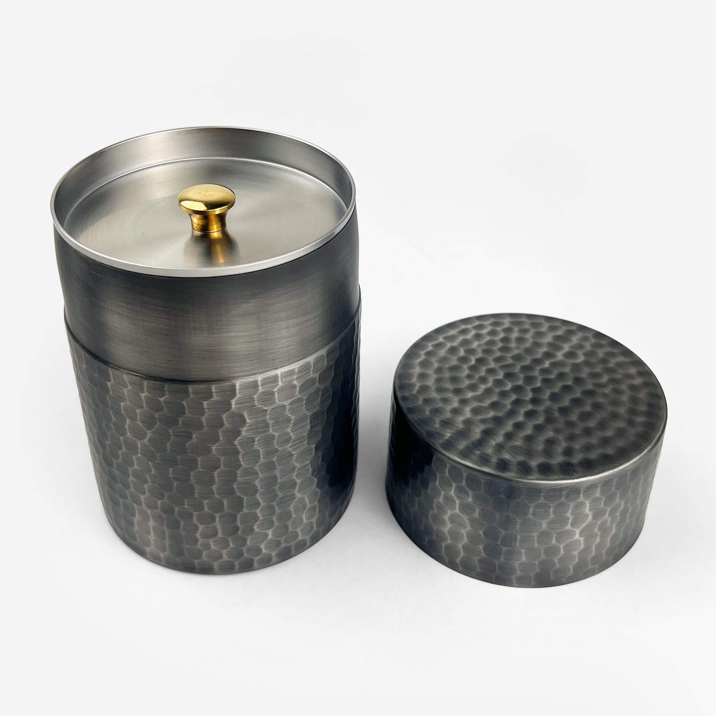 Black Piment Tea Caddy L (7.5")