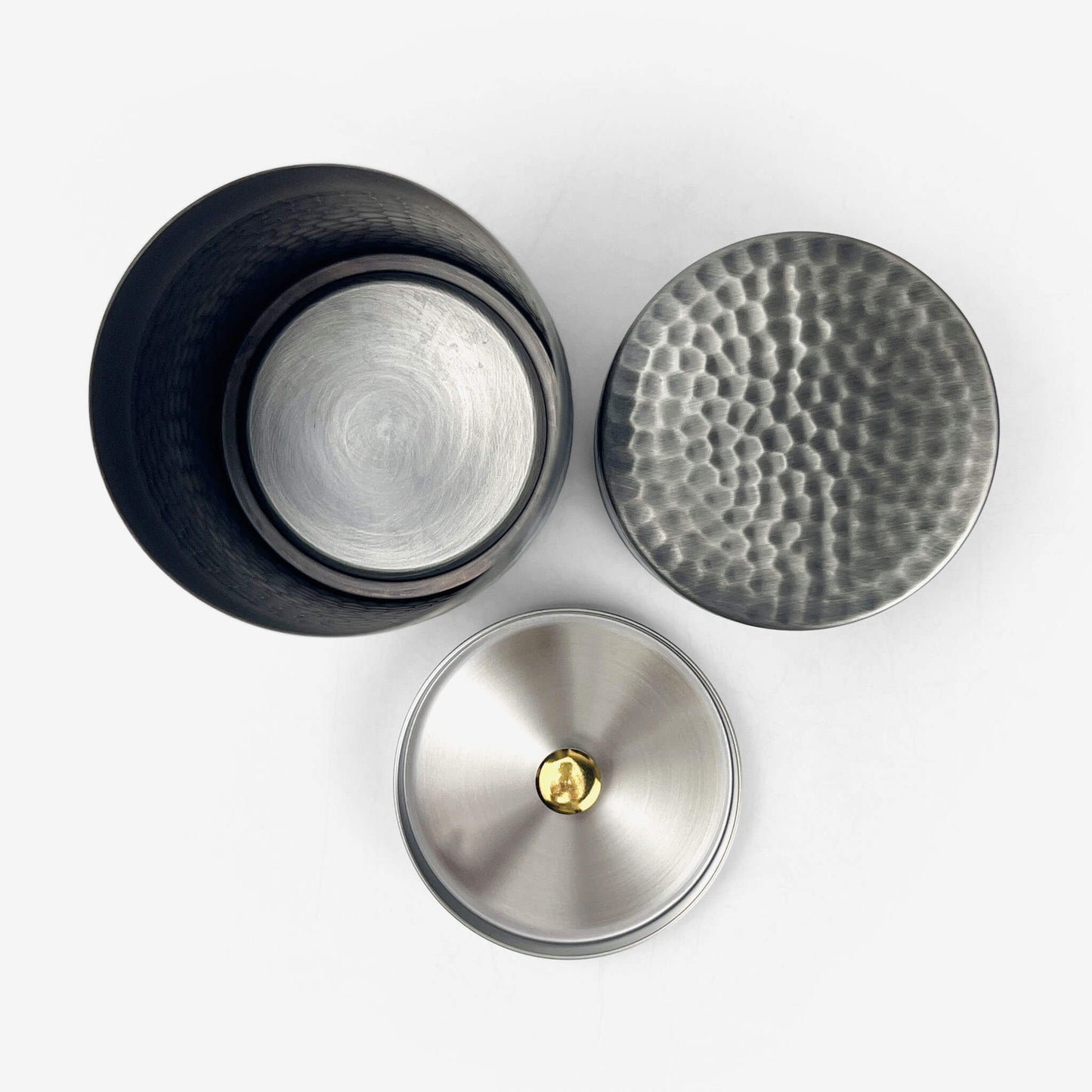 Black Piment Tea Caddy L (7.5")