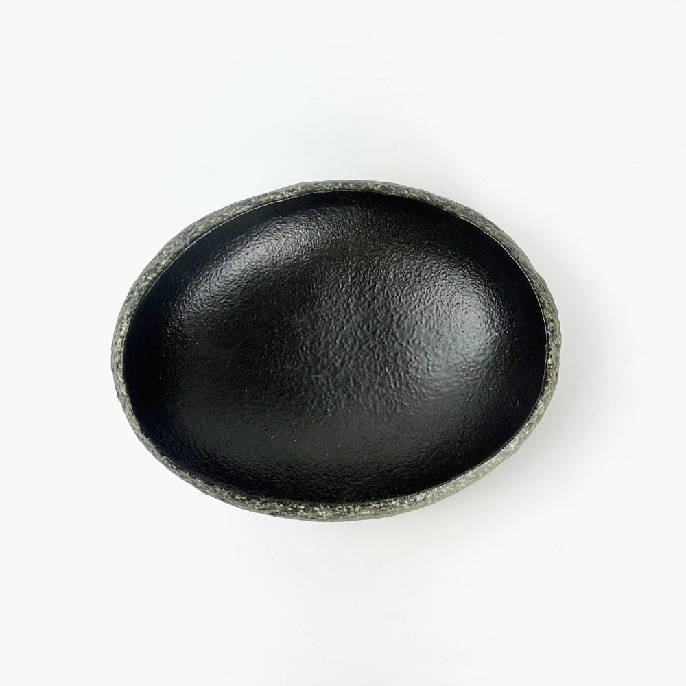 Shallow Bowl Sumifuki Gyokuseki (7.25" x 5.5") image 1