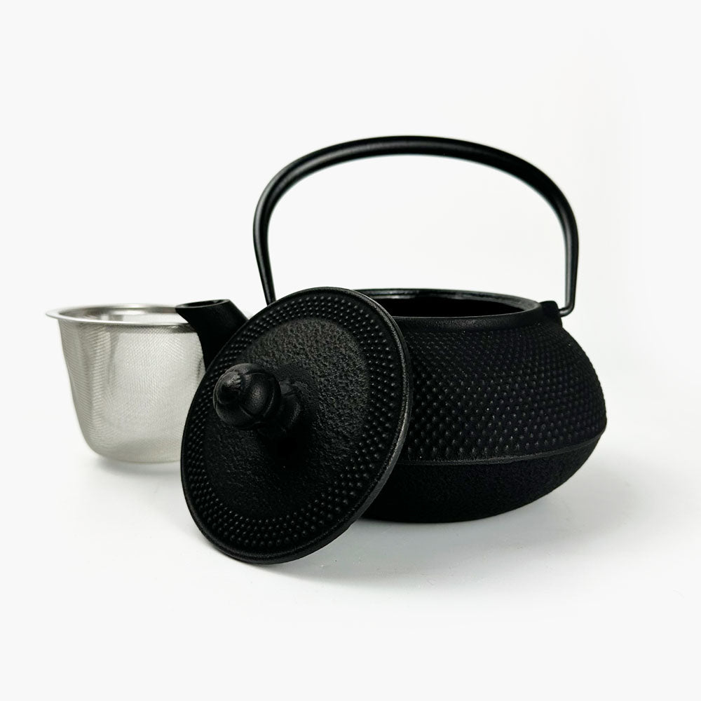 Cast Iron Teapot Black Hobnail (22 fl. oz) image 1