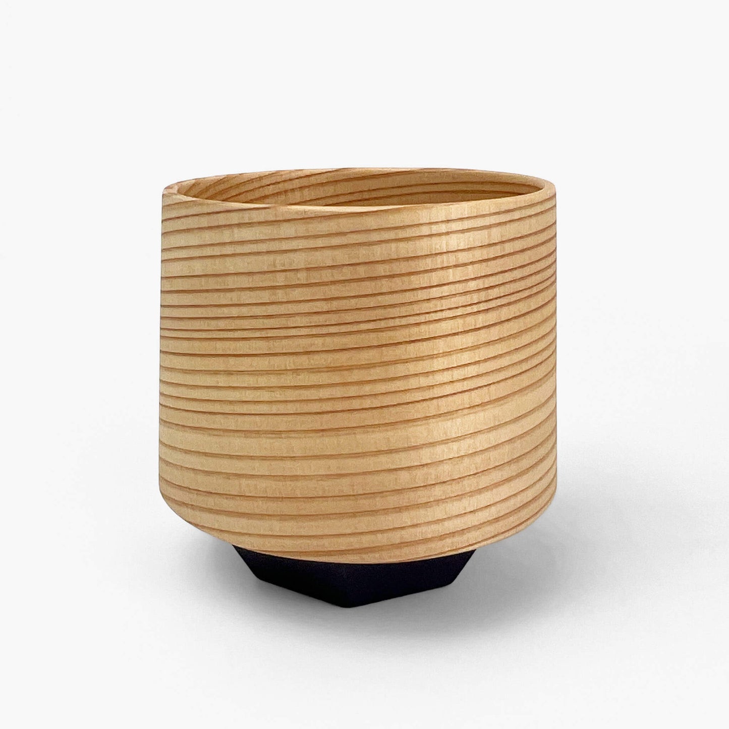 Wooden Sake Cup - Maroon (2.5"D/4oz)