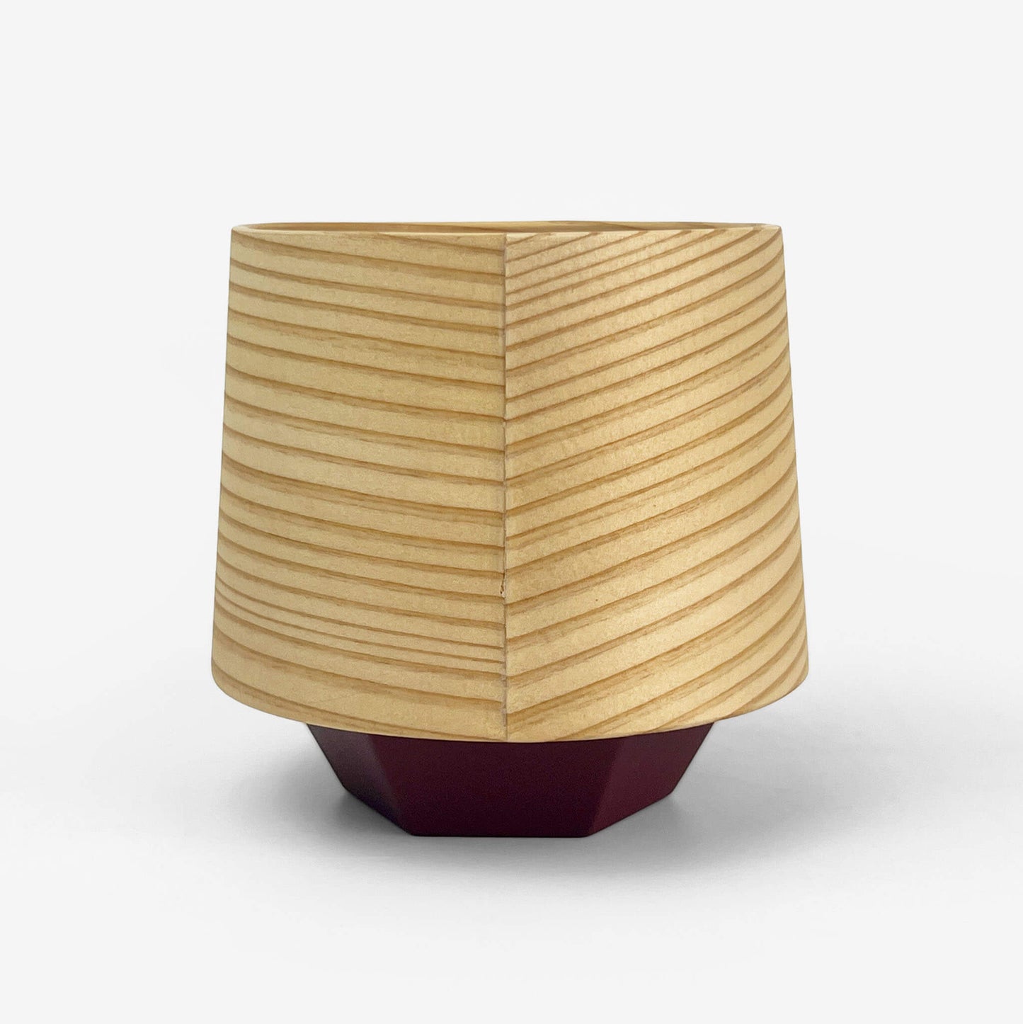 Wooden Sake Cup - Purple (2.5"D/4oz)