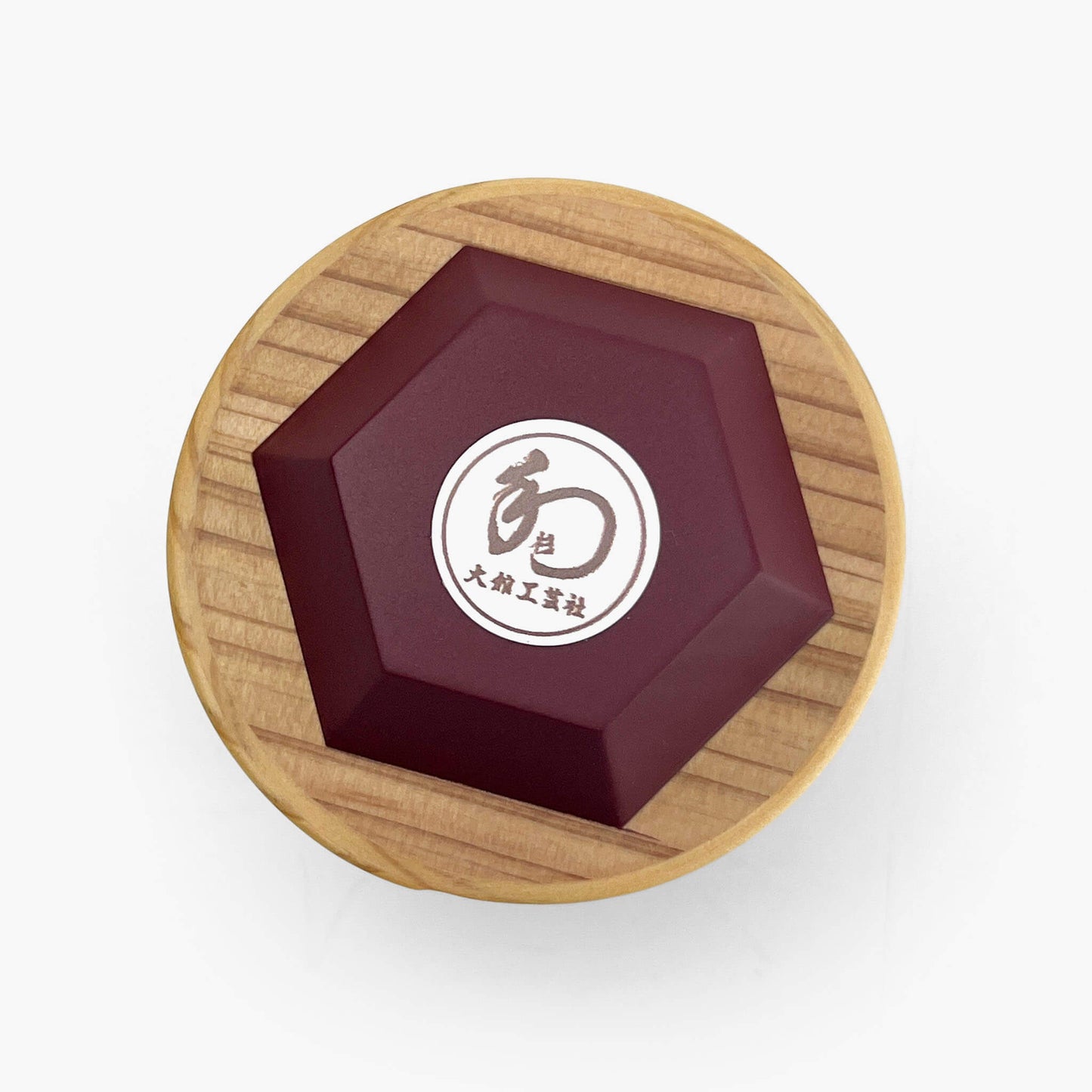 Wooden Sake Cup - Purple (2.5"D/4oz)