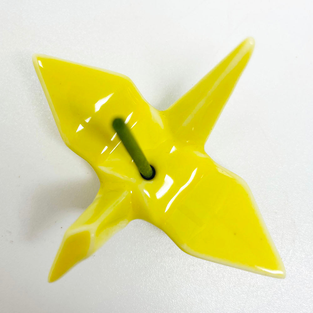 Incense Stand - Crane Yellow image 3
