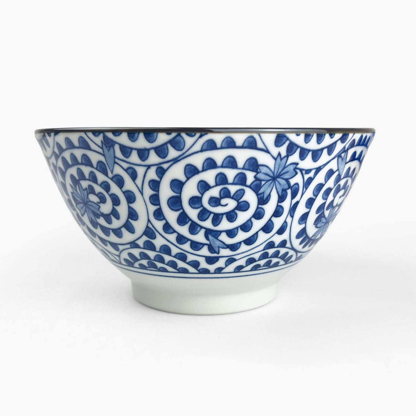 Arita Bowl Tako karakusa (7.5"D)