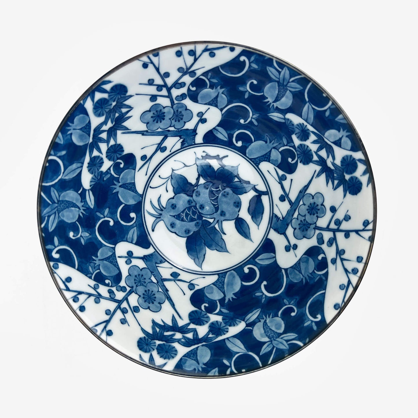 Arita Zakuro Bowl (7"D)