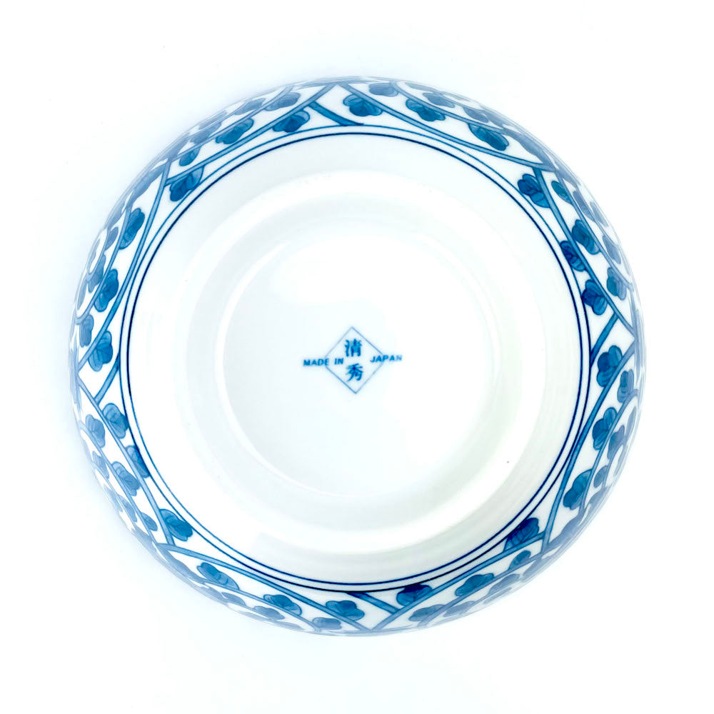 Arita Bowl Botan Karakusa (7"D)