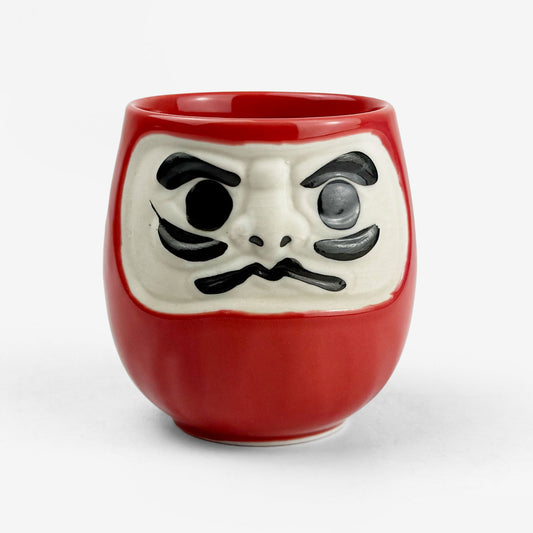 Yunomi Tea Cup Daruma Red (7.5 fl oz)