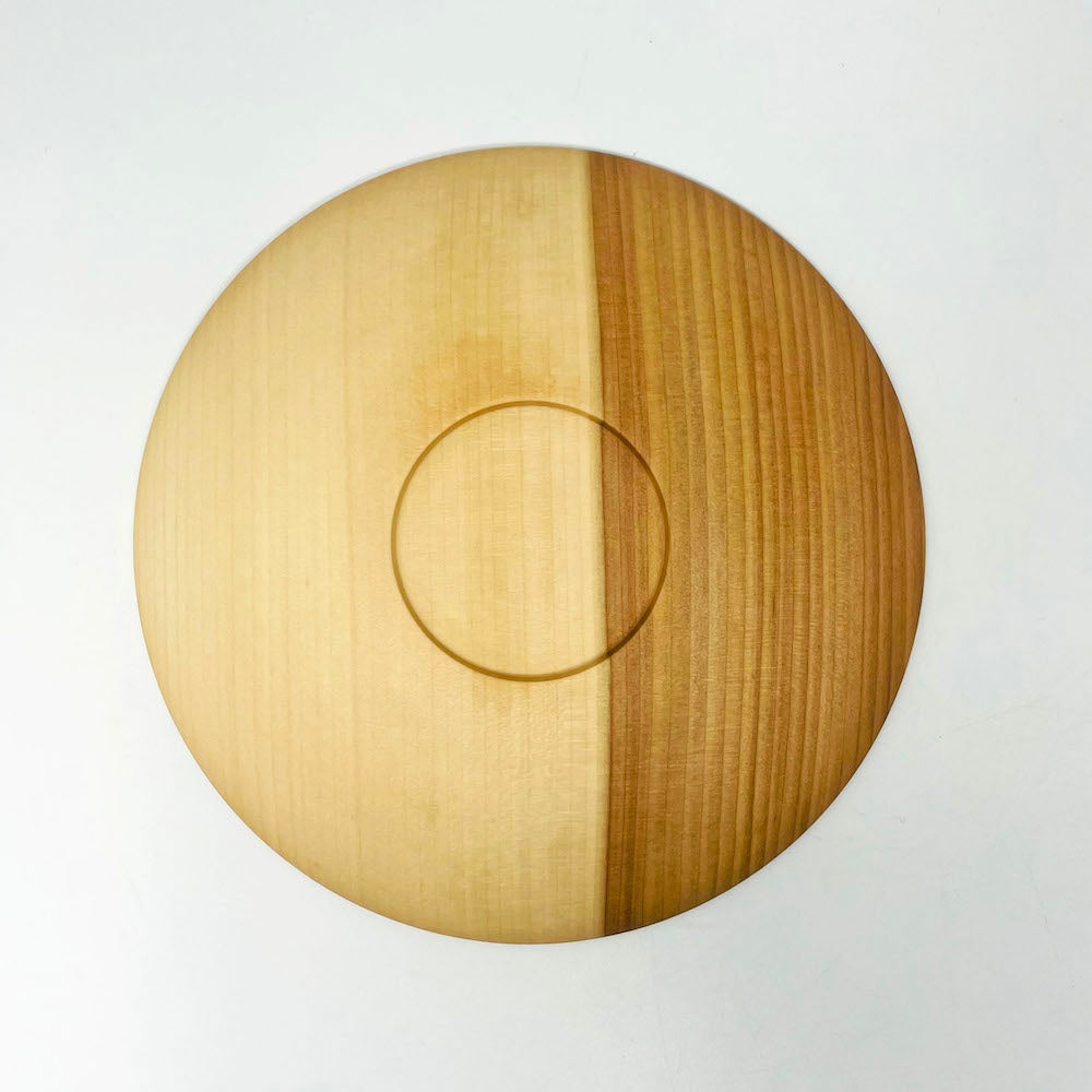 Wooden Plate Japanese Maple (8.25"D) image 4