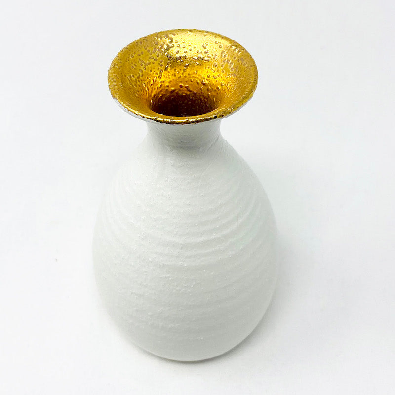 Sake Bottle Gold White (5 fl.oz) image 4