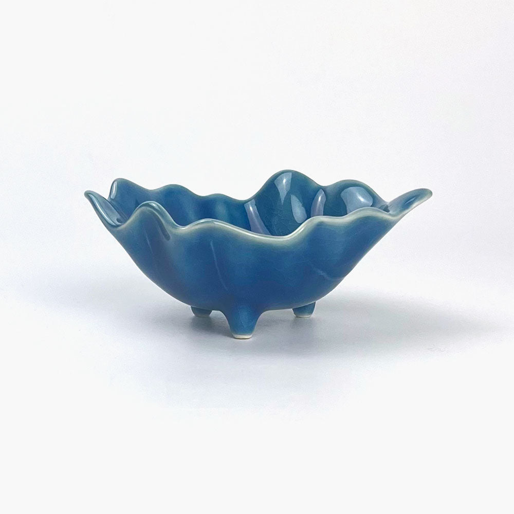 Blue Leaf Chinmi Dish Kannyu  (4"x 3") image 1