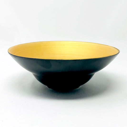 Small Bowl Gold & Black (5.5"D x 2"H) image 0