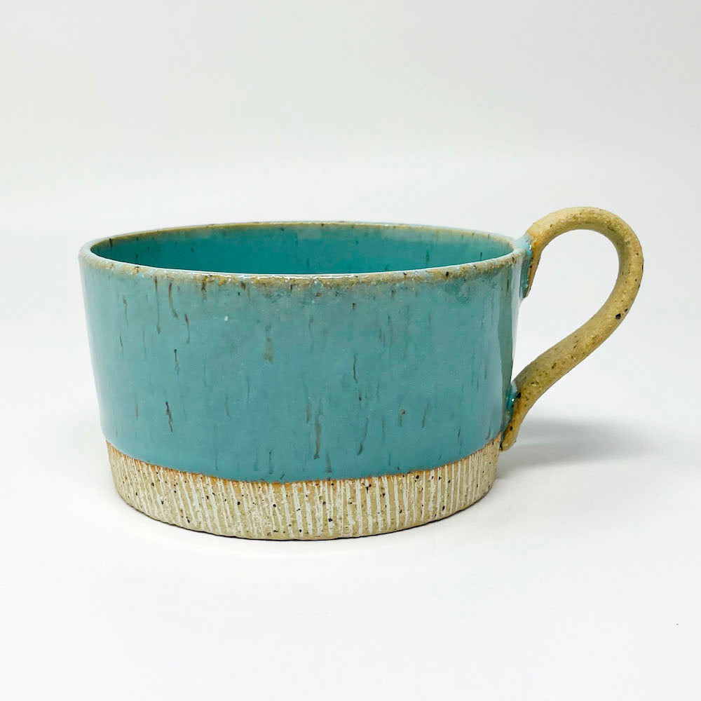 Jumbo Soup Cup Turquoise (13oz) image 0