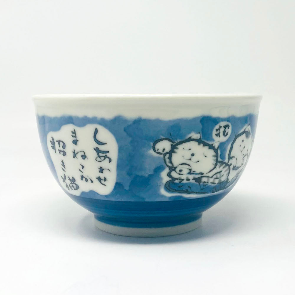 Maneki Neko Blue Tayo Bowl (5.25"D) image 3