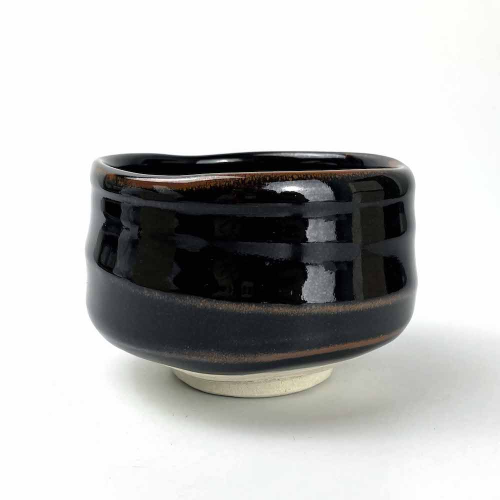 Matcha Bowl Tenmoku (4.5"D) image 1