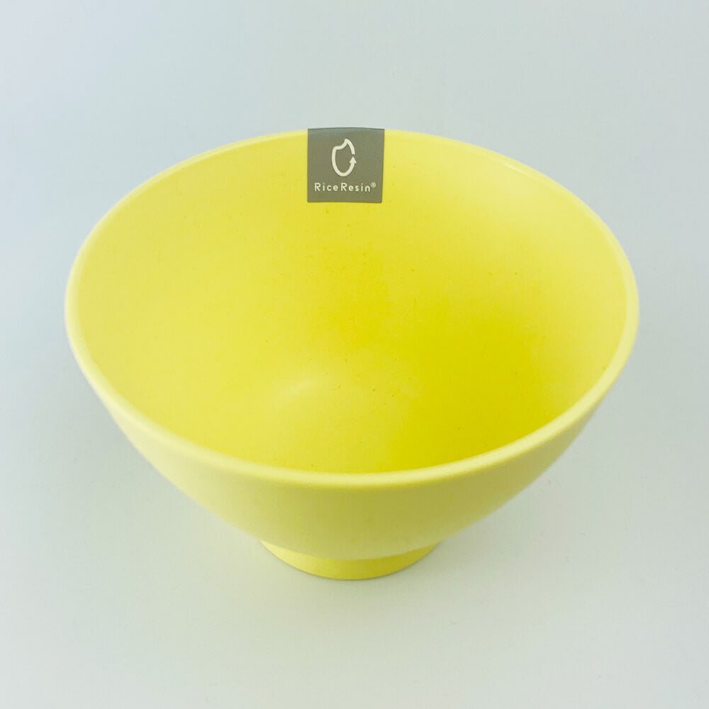 Eco Friendly Bowl Yellow (4.75"D) image 1