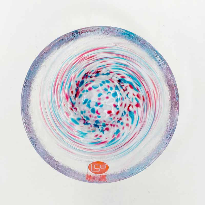 Tsugaru Vidro Glass Sake Cup<br>-Spring Haze- image 5