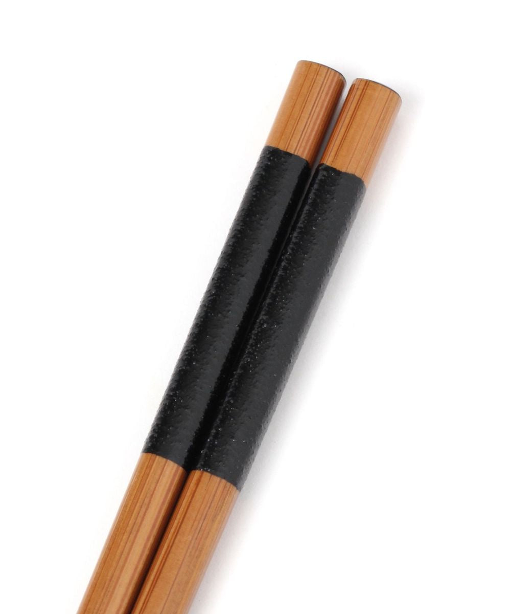 Chopsticks Obanzai Bamboo - Black (8.25"L) image 1