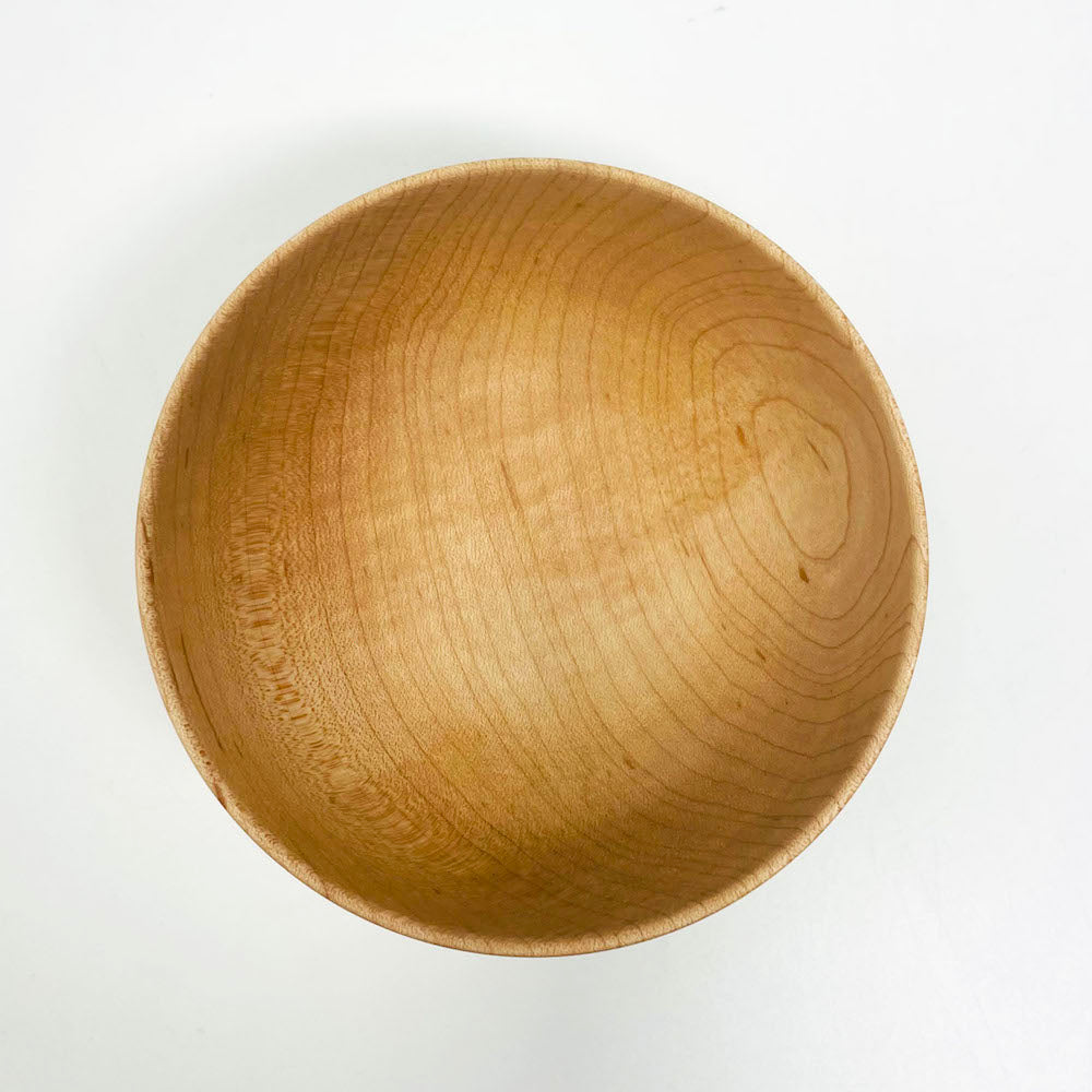 Wooden Soup Bowl Kids (4"D) image 4