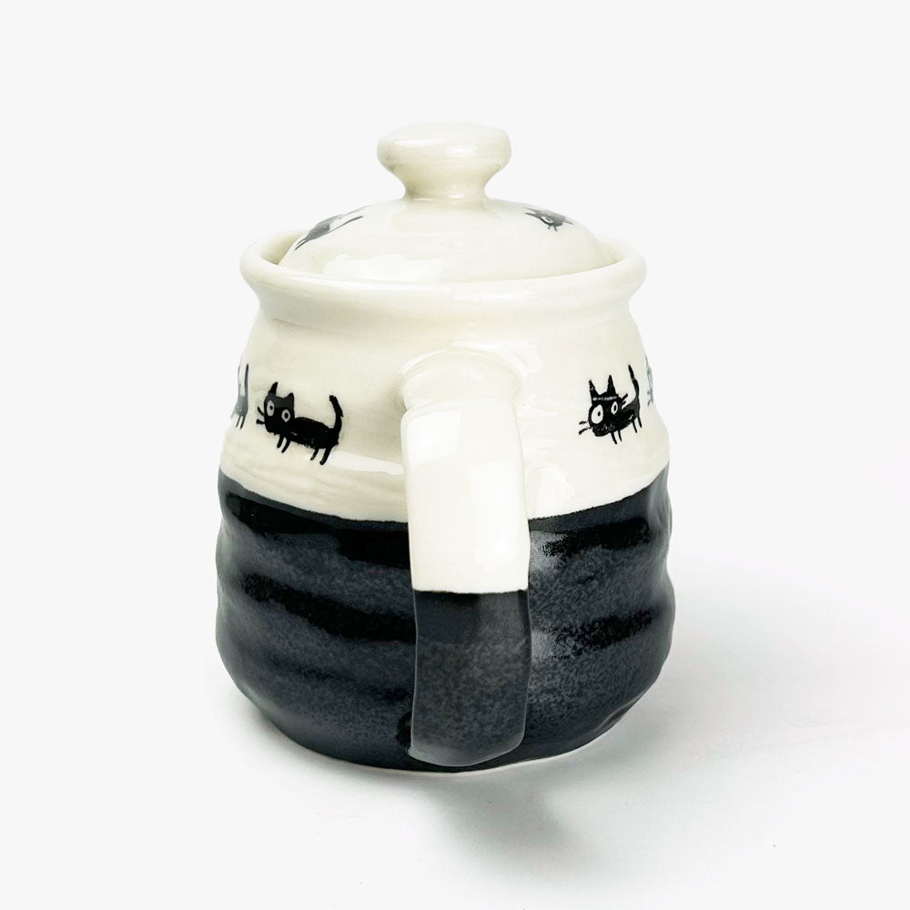 Tea Pot Black Cat (13 fl.oz ) image 4