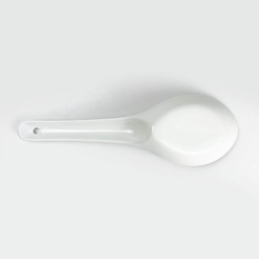 Large Renge Spoon White (8"L) image 2