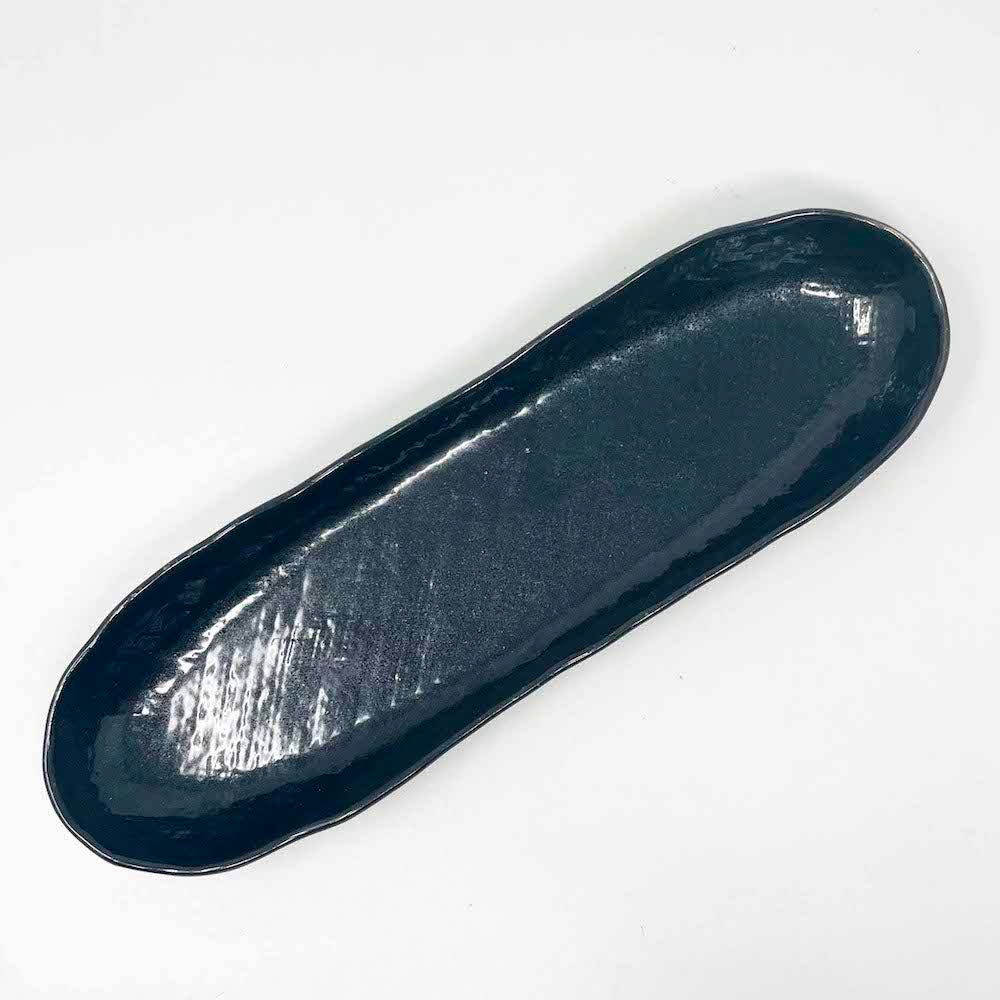 Oval Plate Tenmoku (13") image 5