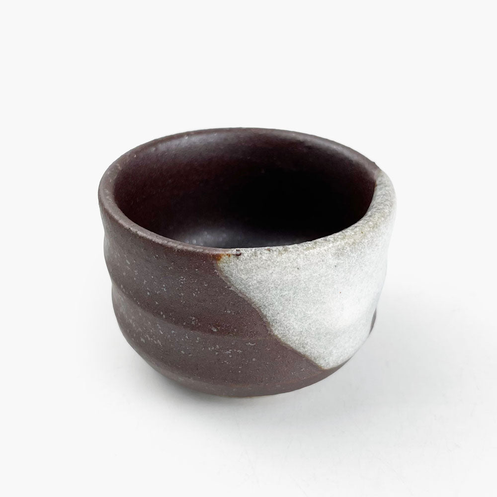 Sake Cup Sabi Shirogake (2.5"D) image 2