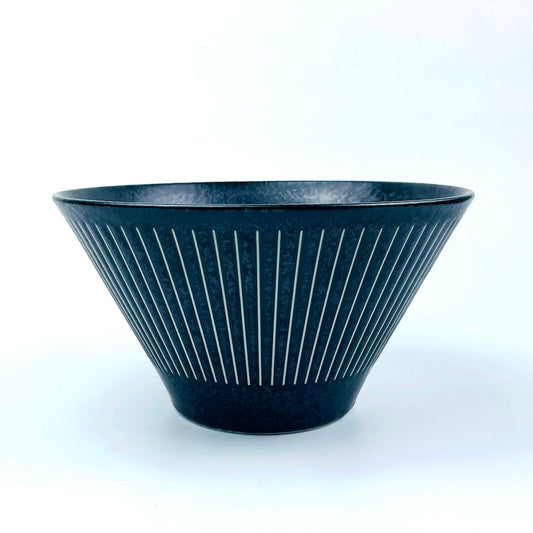 Tokusa Black Kiritachi Ramen Bowl Medium (7.5"D) image 0