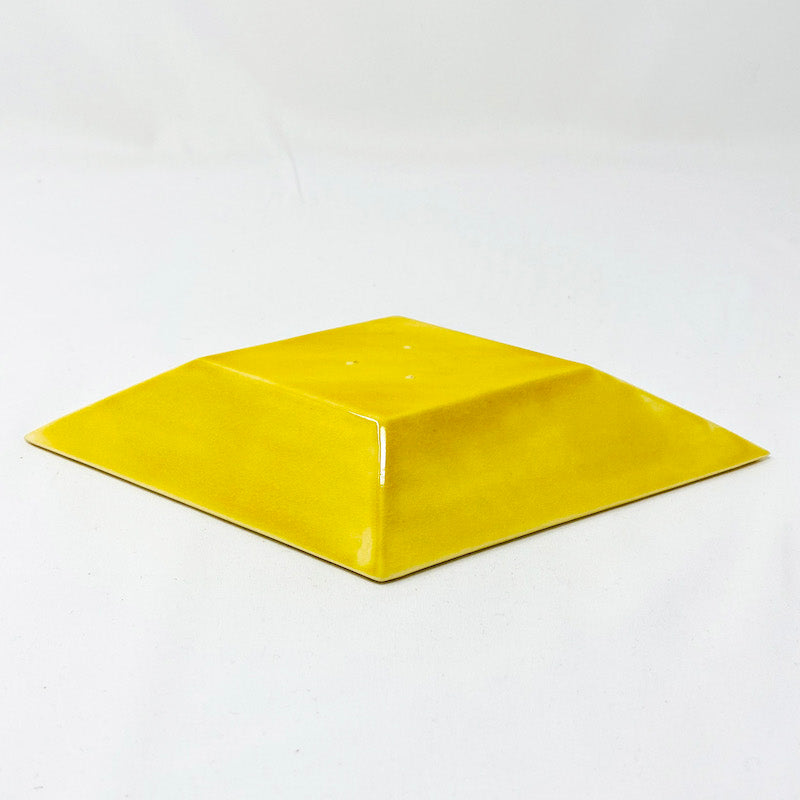 Rhomboid Dish -Yellow - Mustard (9") image 2