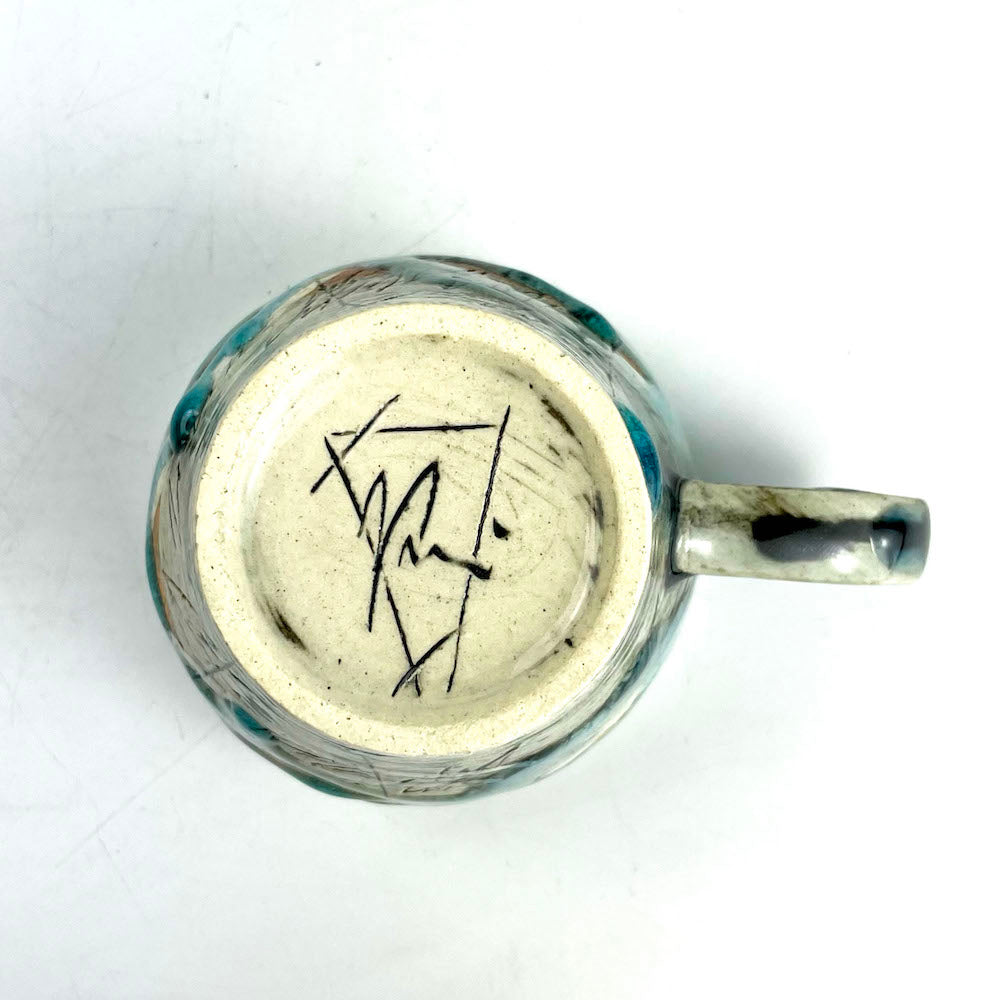 Cup and Saucer Senkoku Blue (5oz) image 5