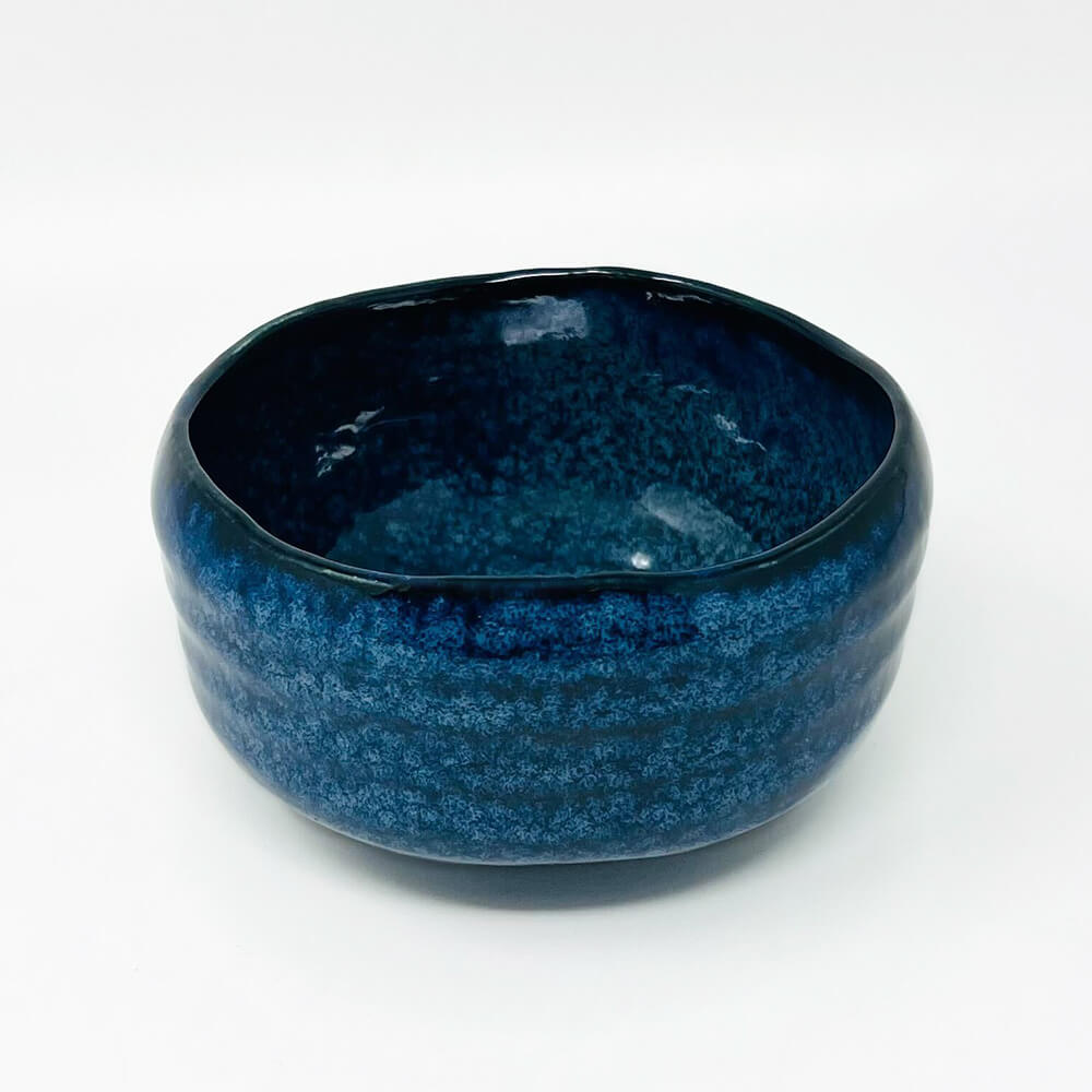Matcha Bowl Dark Blue (15 oz) image 4